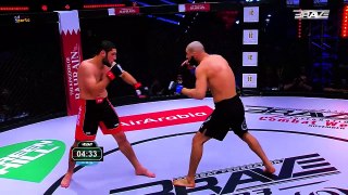 MMA Fight: Ikram Aliskerov VS Khamzat Chimaev | BRAVE CF 23