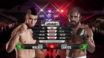 MMA Fight between Johnny Walker vs Rodrigo Santos | FREE MMA Fight from BRAVE CF