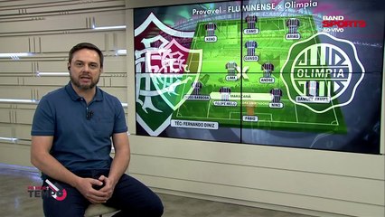 Provável Fluminense para enfrentar o Olimpia