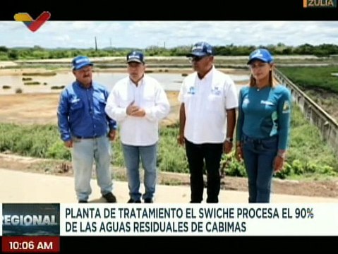 Zulia | Rehabilitan Planta de tratamiento El Swiche y 3 estaciones de bombeo de Cabimas