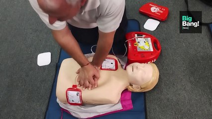 José Luis Colanero instructor de RCP y DEA de la Fundación Vital