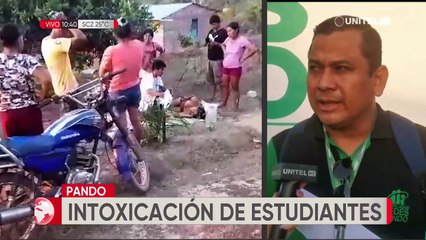 Sedes confirma 28 estudiantes intoxicados alimentaria en la comunidad indígena Genechiquia en Pando