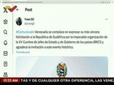 Comunicado | Venezuela felicita a Sudáfrica por la gran organización de la XV Cumbre de los BRICS