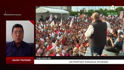 Un partido naranja dividido: Javier Hurtado