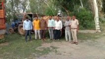 चित्तौड़गढ़: वन विभाग ने अवैध खनन के खिलाफ की कार्रवाई, ट्रेक्‍टर व बाइक सहित 3 गिरफ्तार