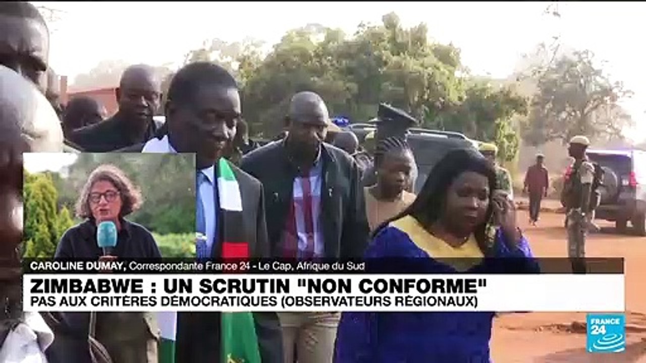 Zimbabwe : un scrutin "non conforme" aux critères démocratiques selon les observateurs régionaux