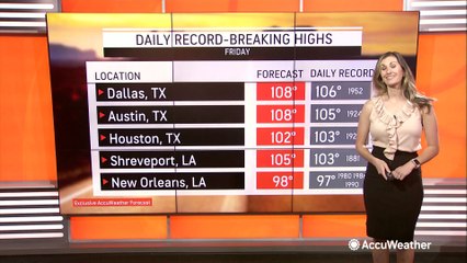 Heat dome to shift south, intensify