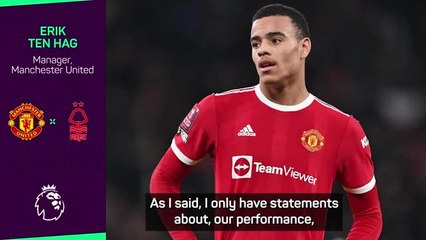 Greenwood talk not interfering with Ten Hag's plans for improvement