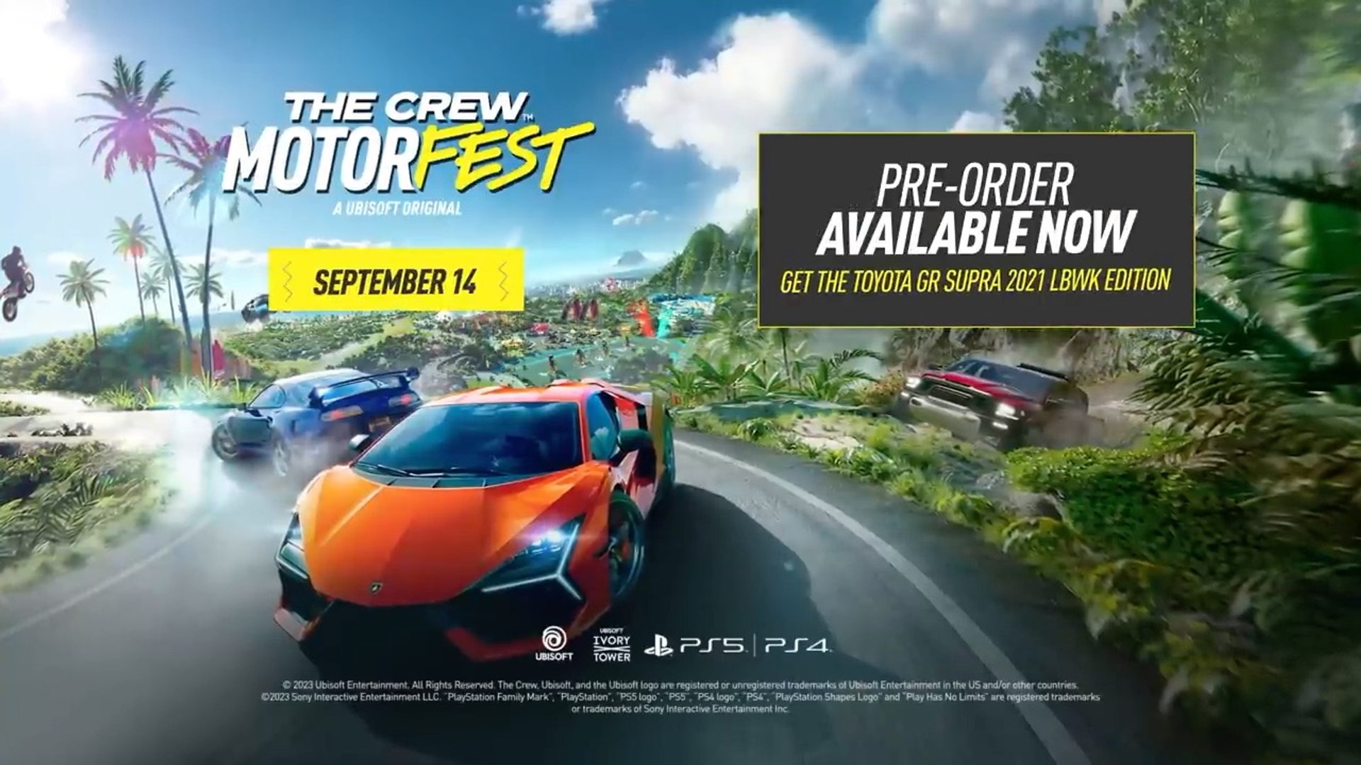 The Crew Motorfest - Year 1 Pass and Early Access Trailer