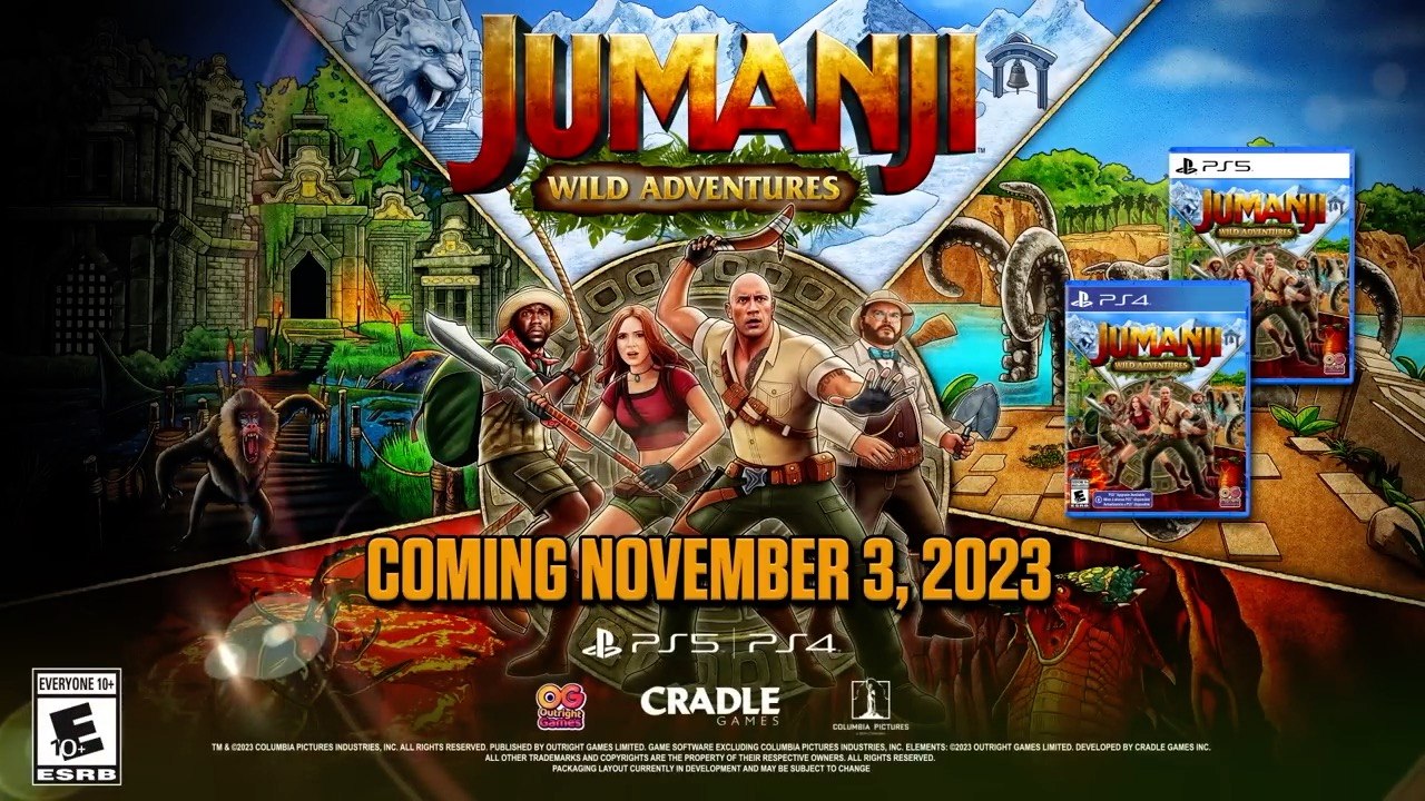 Jumanji Wild Adventures Gameplay Trailer PS