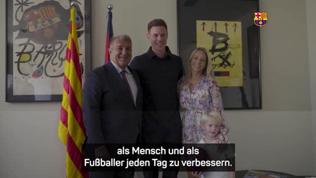 Ter Stegen: 'Wir lieben die Stadt und den Verein'