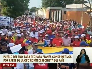 Lara | Habitantes de Barquisimeto salen a marchar y expresan su apoyo rotundo al pdte. Maduro
