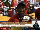 Apure | Parroq. Mucuritas marcha en apoyo al pdte. Nicolás Maduro y rechaza el bloqueo arbitrario