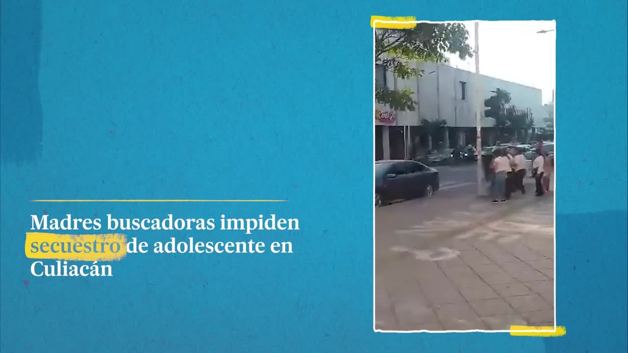Madres buscadoras impiden secuestro