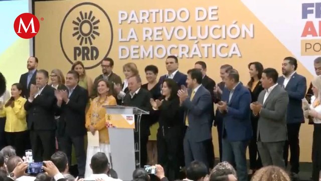 PRD da respaldo a Xóchitl Gálvez en el Frente Amplio por México