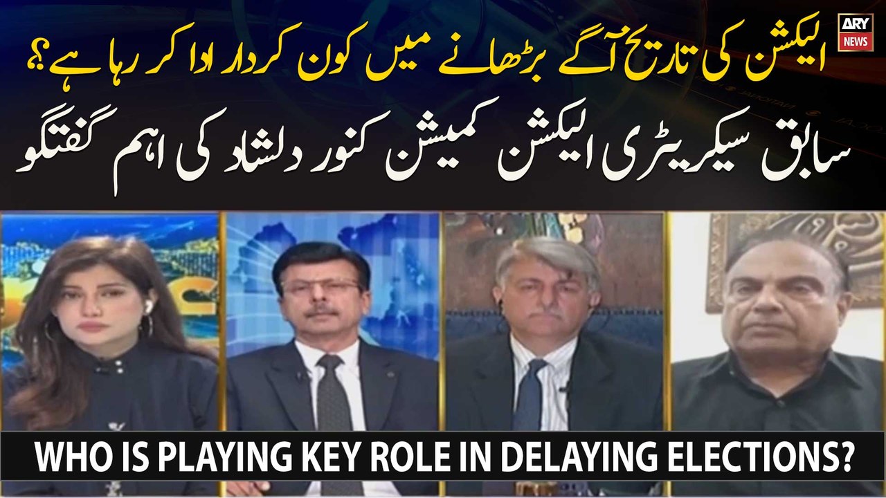 Who is playing key role in delaying elections?