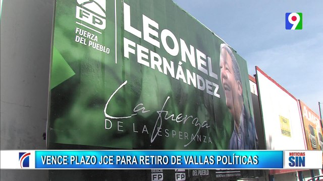 Vence plazo para que partidos retiren vallas publicitarias| Primera Emisión SIN