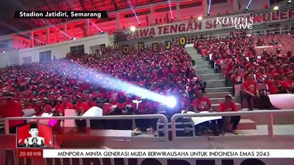 [FULL] Pidato Ganjar di Hadapan Kader PDIP: Seruduk Penghambat Kemajuan Negara!