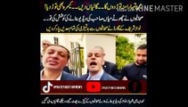 journalists making videos of Shahbaz and Nawaz  |   I will break your mouth. The camera also broke! When journalists tried to make a video of little Mian Sahib, Nawaz Sharif's guard crossed all limits of misbehavior with journalists!!! In London