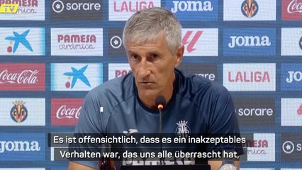 Villarreal Coach Setien fordert Rücktritt von Rubiales ⚽