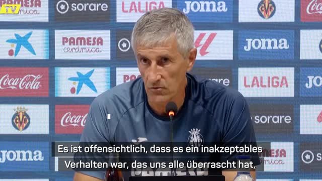 Villarreals setien fordert rubiales-rücktritt