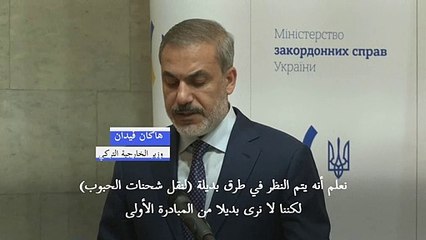 وزير الخارجية التركي: "لا بديل" من اتفاق تصدير الحبوب بين أوكرانيا وروسيا