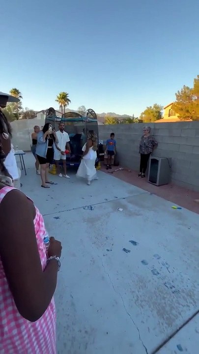 Gender Reveal Slam Dunk Fail