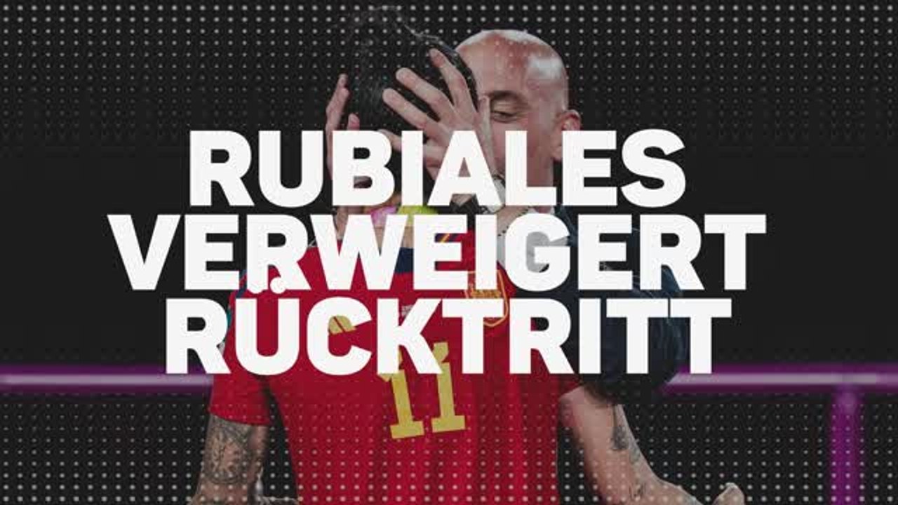 Rubiales: Sie versuchen, mich umzubrigen