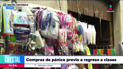 Comienzan las compras de pánico previo al regreso a clases