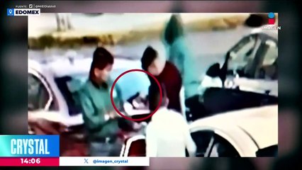 Captan asalto de "montachoques" en el Estado de México