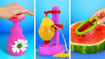 GADGETS POUR LA CUISINE  Astuces cool pour l'éducation et Gadgets pour la nourriture par 123 GO!