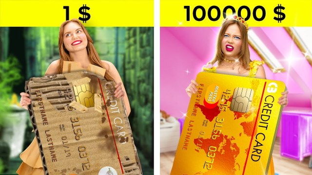 Étudiants riches vs étudiants pauvres || Gadgets chers contre gadgets bon marché par 123 GO !