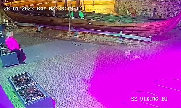 De terribles pirates tentent de s'emparer d'un bateau viking