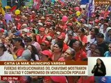 La Guaira | PSUV realizó movilización en defensa de todas las políticas públicas