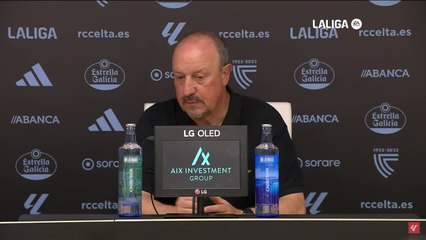 Benítez: "Nos han anulado el gol y no tiene solución"