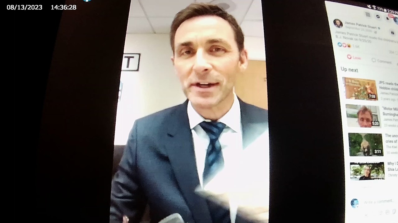 9/25/20 James Patrick Stuart Book Reading "The Book With No Pictures" By B.J. Novak