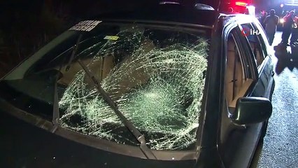 Silivri'de hafriyat kamyonuna çarpan araç sürücüsü hayatını kaybetti