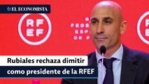Luis Rubiales rechaza dimitir como presidente de la RFEF tras caso de beso forzado