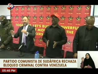 Canciller Yván Gil se reúne con la ministra de Relaciones Internacionales y Cooperación Sudafricana