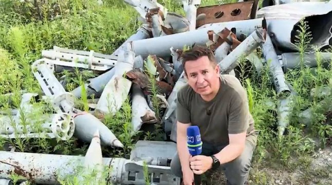 El cementerio secreto de misiles rusos que han acabado con la vida de 2.000 ucranianos