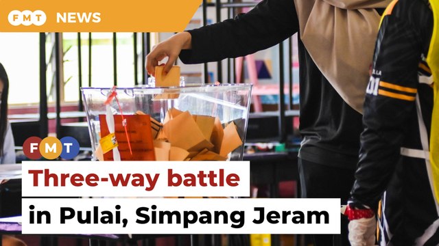 3-cornered fights in Pulai, Simpang Jeram by-elections