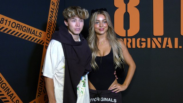 Ashton Hero and Isabella Durham 811 Originals US Launch Party Black Carpet
