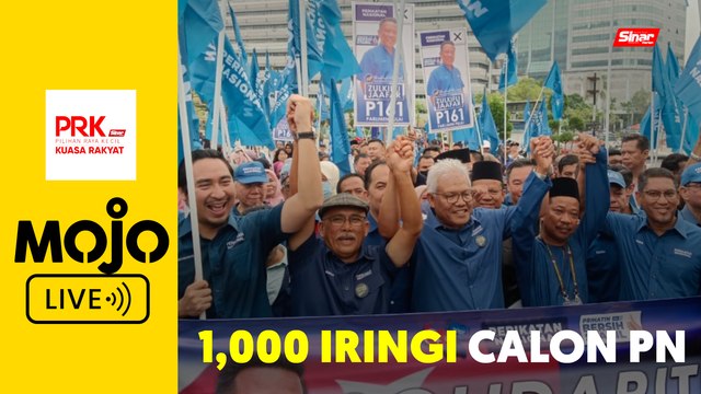 Ribuan penyokong PN iringi Zulkifli ke pusat penamaan