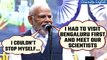 PM Modi arrives in Bengaluru; addresses crowd before meeting ISRO scientists | Oneindia News