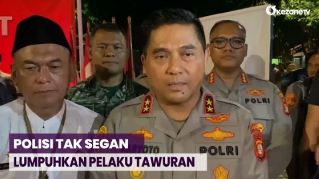 Marak Aksi Tawuran, Kapolda Metro Jaya Tak Segan Lumpuhkan Pelaku