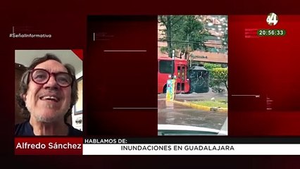 Inundaciones en Guadalajara: Alfredo Sánchez