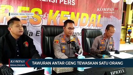 Dua Anggota Geng Pemuda Diringkus Polisi Usai Tawuran di Kendal