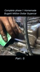 Home made bugatti car