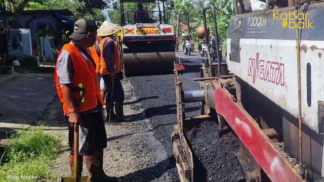 JALAN AKSES CIBITUNG-JAMPANGKULON DIPERBAIKI PEMKAB SUKABUMI, PAKET PEMELIHARAAN BERKALA