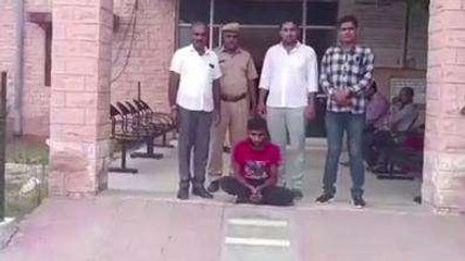 जोधपुर: पुलिस पर हमला करने के आरोप में ईनामी बदमाश गिरफ्तार, उगलेगा कई राज